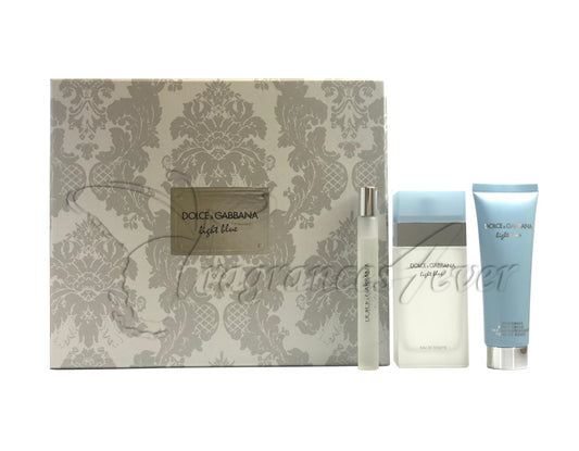 Dolce & Gabbana Light Blue 3 Pc Gift Set For Women