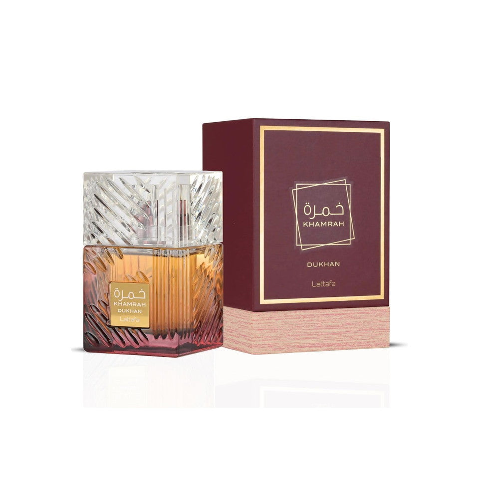 Lattafa Khamrah Dukhan EDP  3.4 oz / 100 ml Spray For Unisex