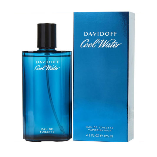 DAVIDOFF Cool Water For Men. Eau De Toilette Spray 4.2 Fl Oz (Pack of 1)