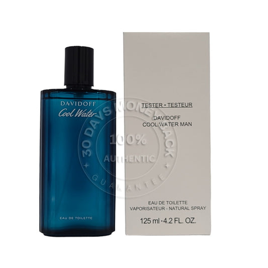 Davidoff Cool Water Eau De Toilette 4.2 oz / 125 ml For Men (As shown)