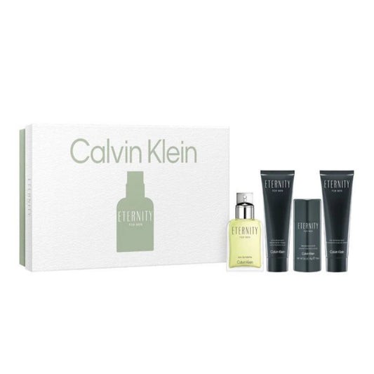 Calvin Klein Eternity  4PCS Eau de Toilette Gift Set For Men