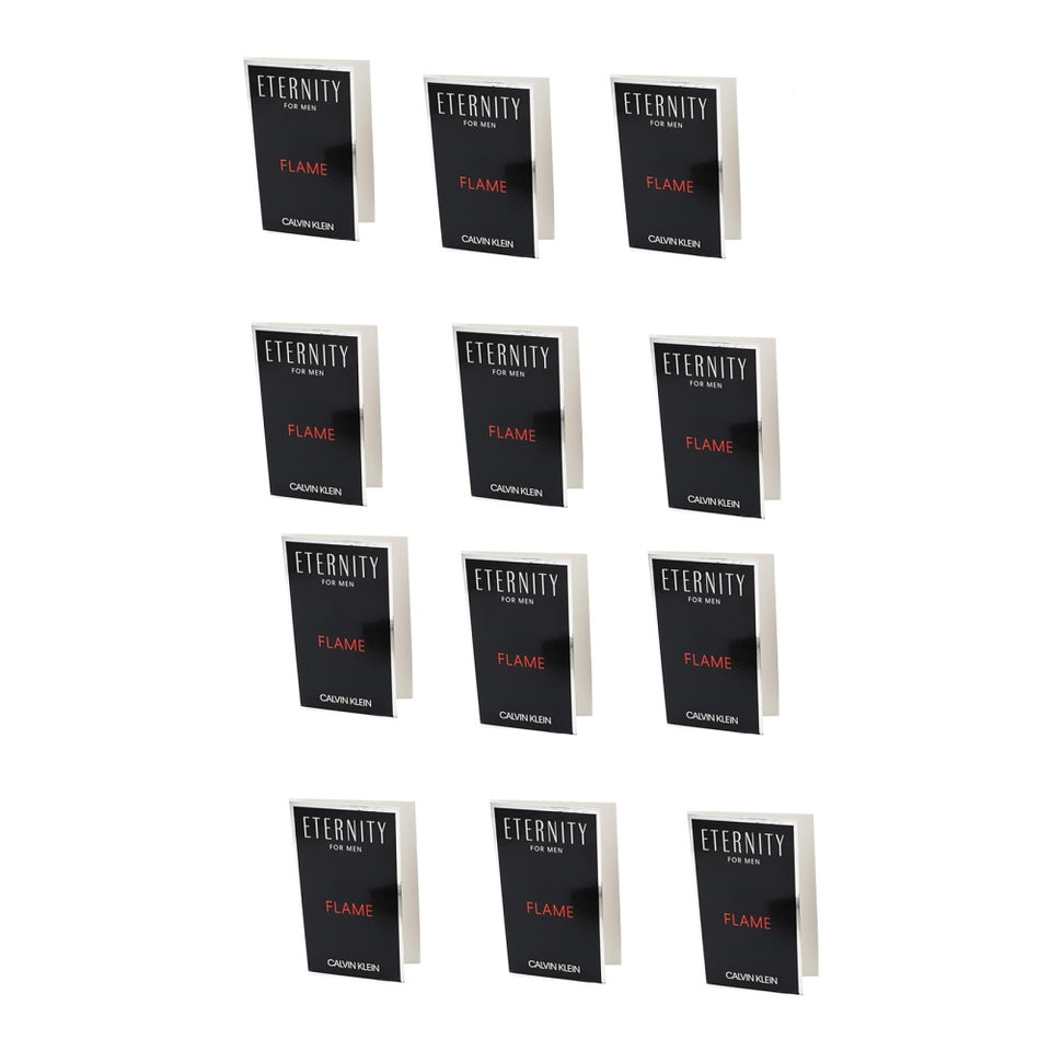 Eternity Flame For Men Eau de toilette 0.04 oz/ 1.2 ml Set of 12 Vials