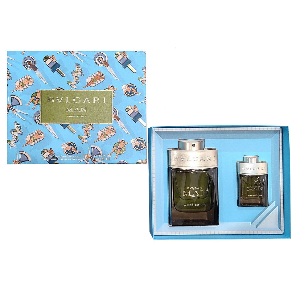 Bvlgari Man Wood Essence Eau de Parfum 2PCS Gift Set For Men