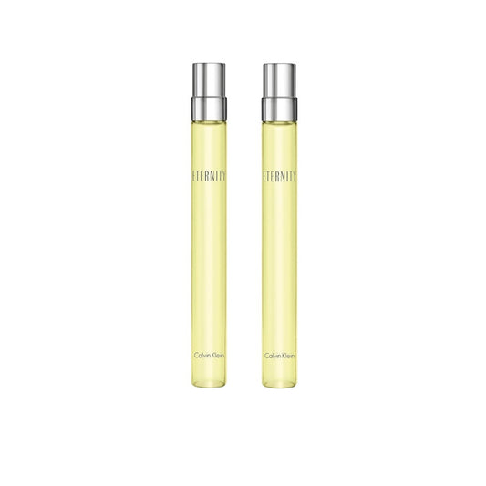 Calvin Klein Eternity Eau De Parfum 0.33 oz / 10 ml For Women (Pack of 2)