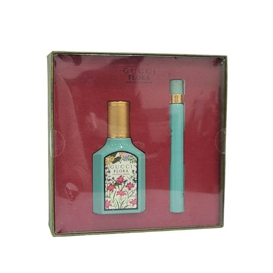 Gucci Flora Gorgeous Jasmine 2 PCS Gift Set EDP Spray For Woman