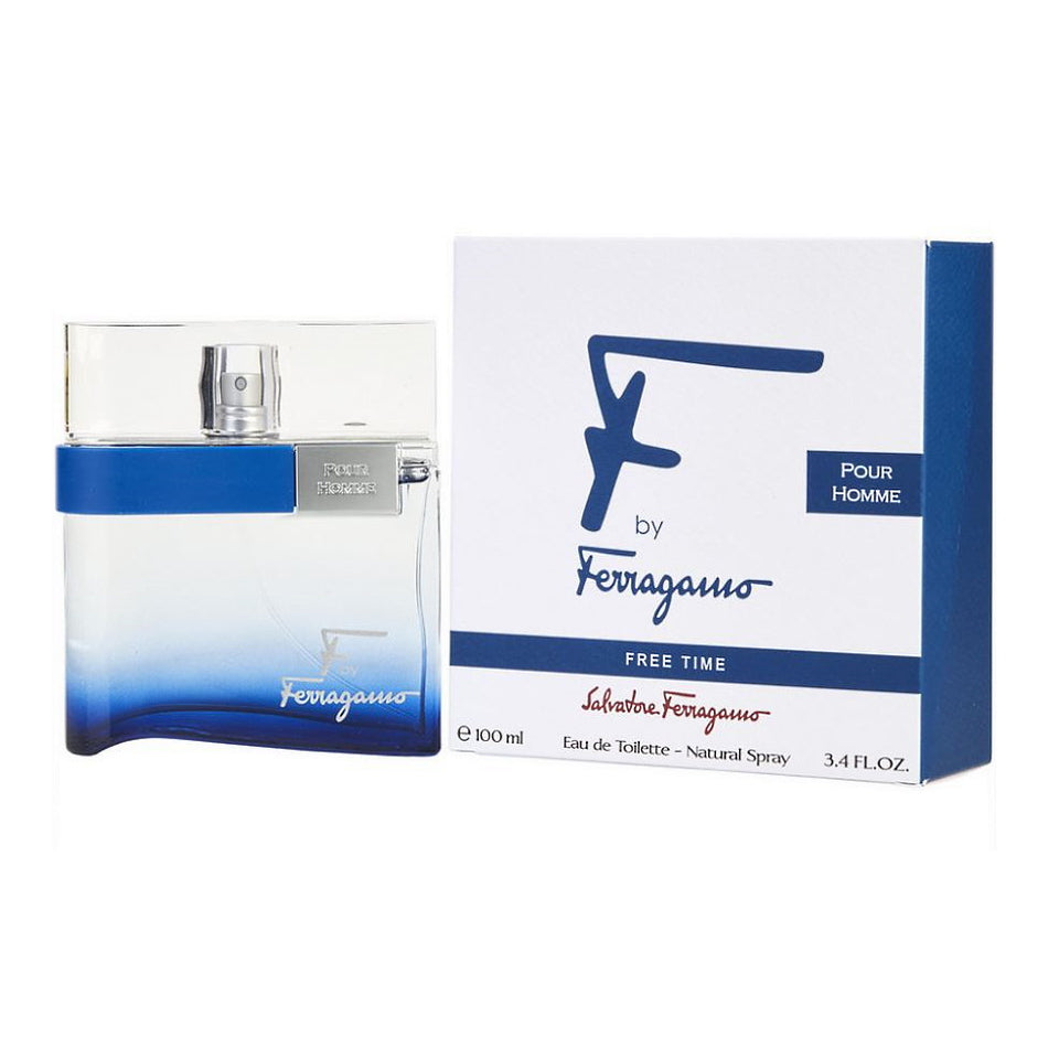 Salvatore Ferragamo Free Time Eau de Toilette 3.4 oz / 100 ml Spray For Men