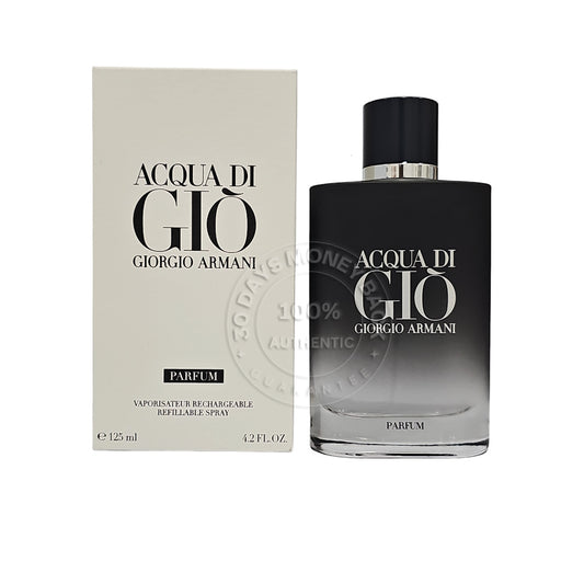 Giorgio Armani Acqua Di Gio Parfum 4.2 oz / 125 ml Refillable Spray For Men
