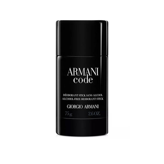 Armani Code Deodorant Stick Alcohol Free For Men By Giorgio Armani 2.6 oz / 75g