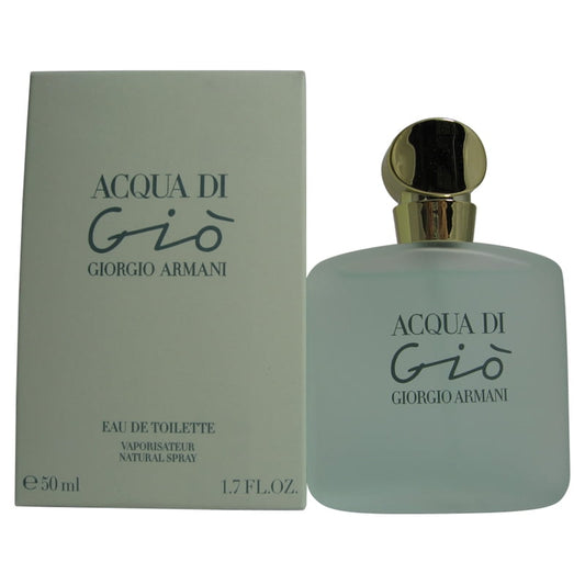 Acqua Di Gio 1.7 oz / 50 ml By Giorgio Armani Eau De Toilette For Women *SEALED*