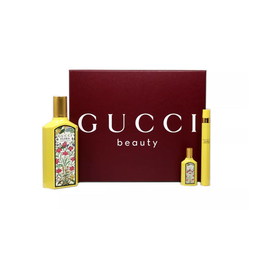 Gucci Flora Gorgeous Orchid 3 Pc EDP Gift Set for Women 2025