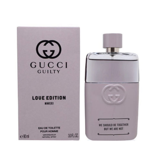 Gucci Guilty Love Edition MMXXI Pour Homme  3 oz / 90 ml EDT Spray