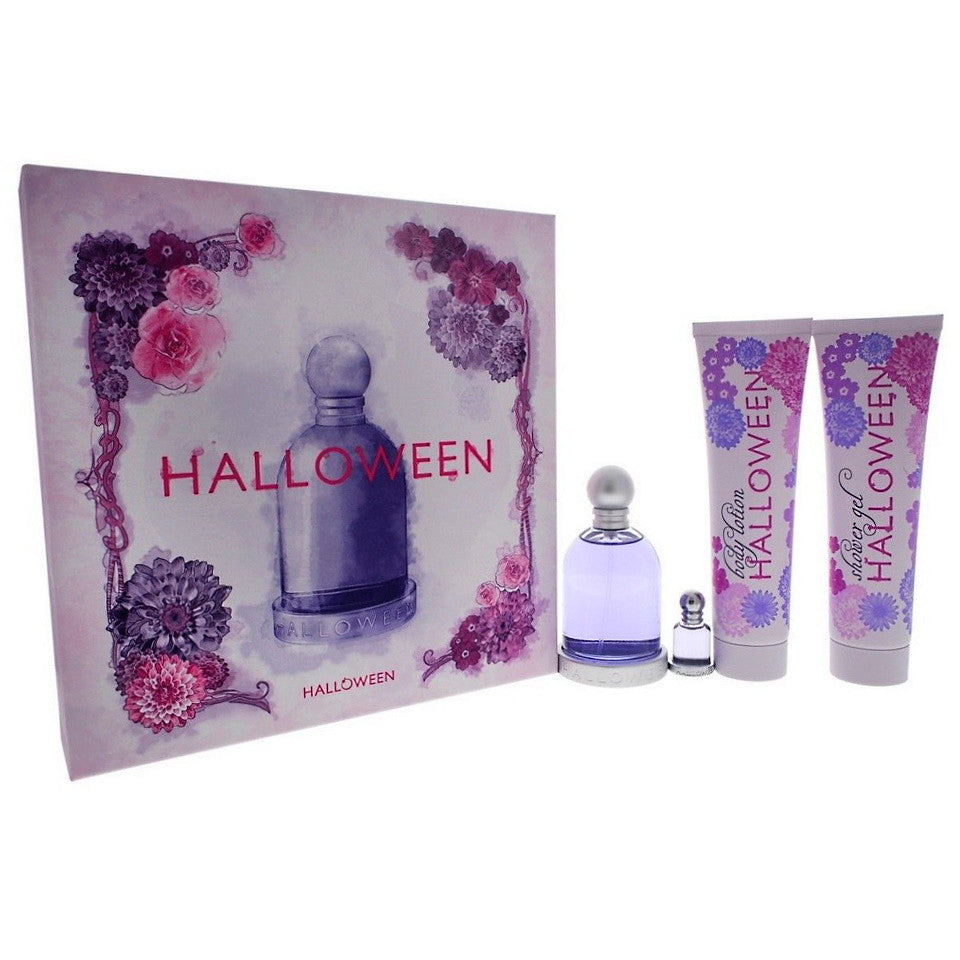 Halloween Women Eau de Toilette 4 pcs Gift Set By Jesus Del Pozo