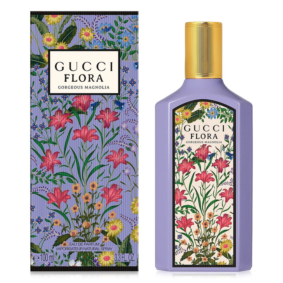 Gucci Flora Gorgeous Magnolia Eau De Parfum 3.3 oz / 100 ml Spray For Women