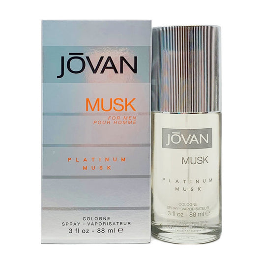 Joven Platinum Musk by Jovan cologne for men EDC 3.0 oz New in Box