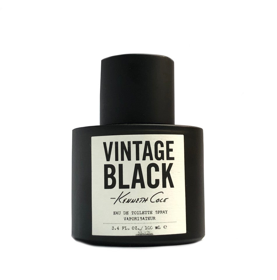 Kenneth Cole Vintage Black 3.4 oz / 100 ML EDT Cologne for Men (Tester)