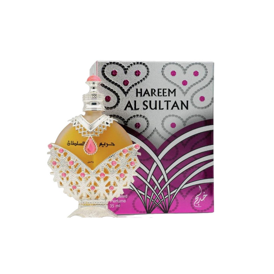 Khadlaj Hareem Al Sultan Silver 35 ml Women Concentrated Perfume Oil (Attar)