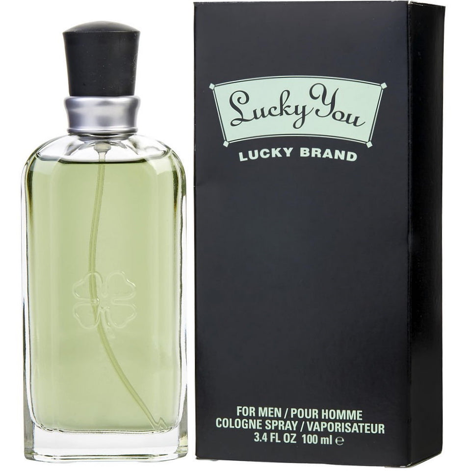 Lucky You 3.4 oz / 100 ml By Lucky Brand Cologne For Men New In Box