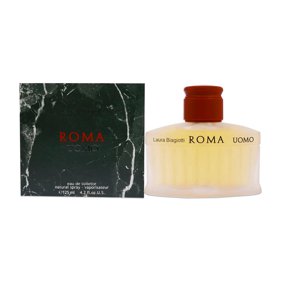 ROMA UOMO By Laura Biagiotti Eau De Toilette 4.2 oz Spray For Men