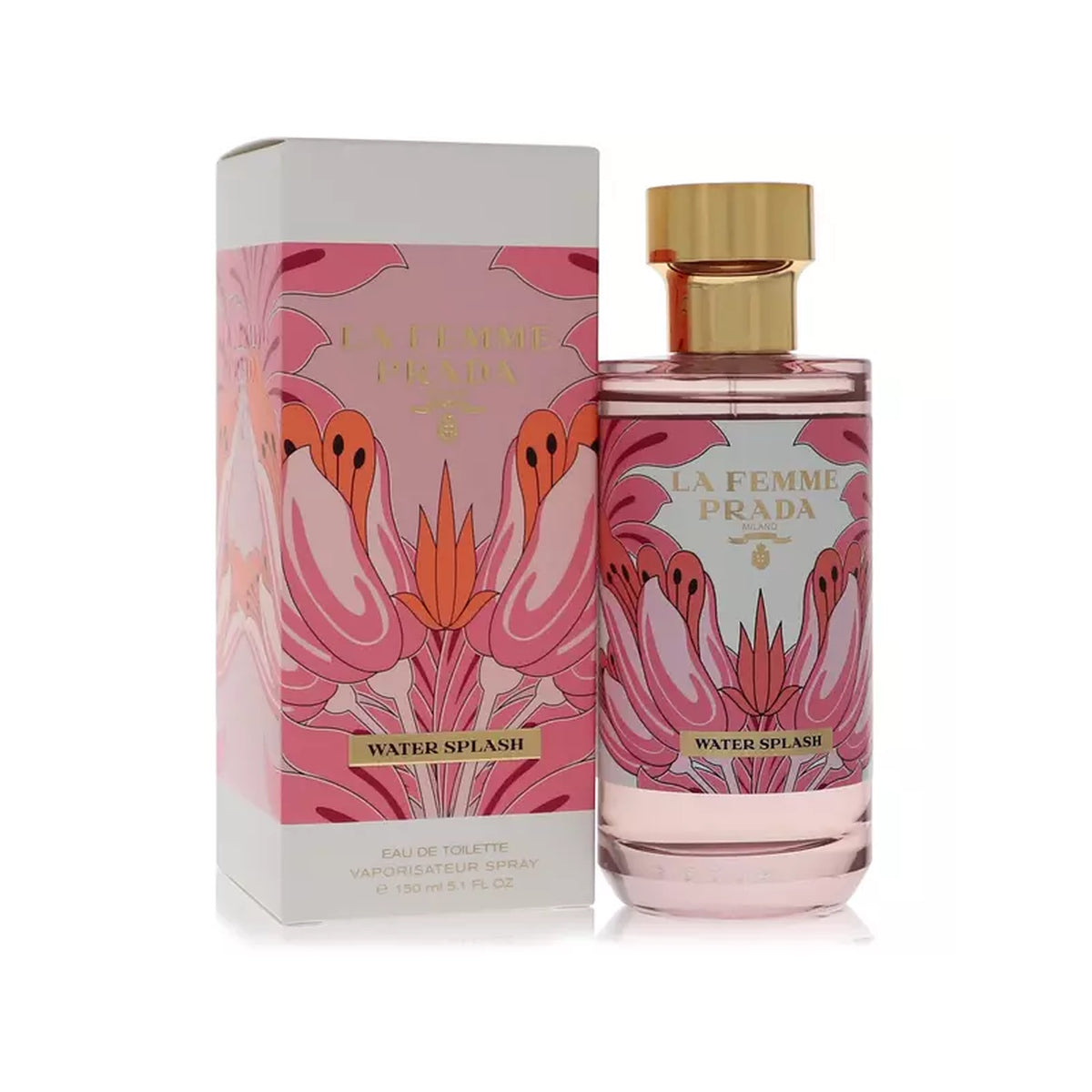 Prada La Femme Water Splash Eau De Toilette 5.1 oz / 150 ml  Spray for Women