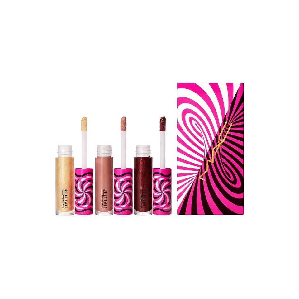 MAC Tiny Tricks Mini Lipglass Trio: Warm