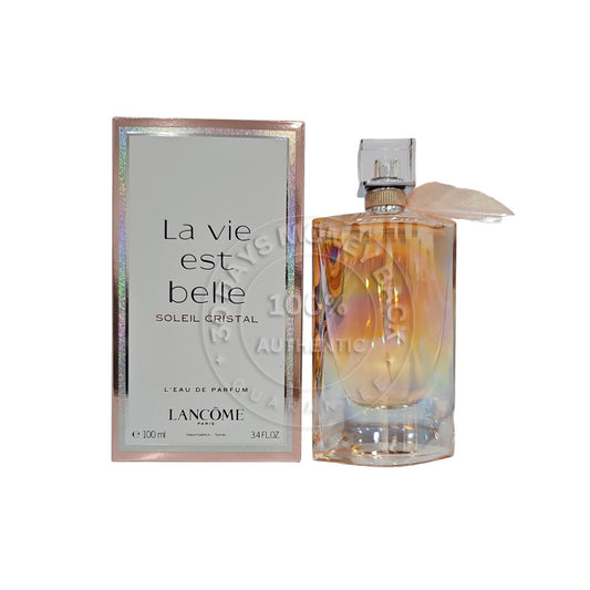 Lancome La Vie Est Belle Soleil Cristal 3.4 oz / 100 ml EDP Women's Spray (UNBOX)