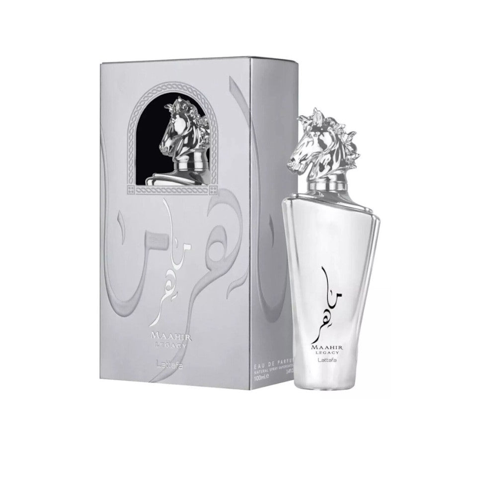 LATTAFA MAAHIR LEGACY by Lattafa Lattafa EAU DE PARFUM SPRAY 3.4 OZ MEN