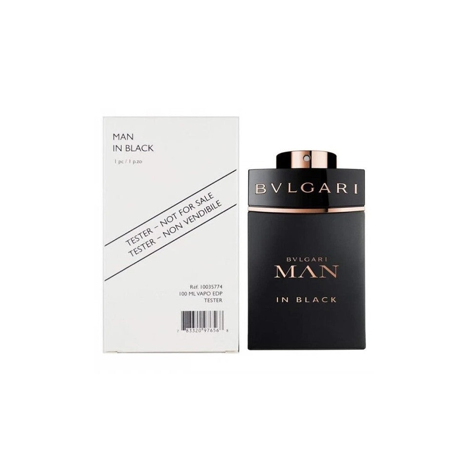 Bvlgari Man In Black Eau De Parfum 3.4 oz / 100 ml For Men (UNBOX)