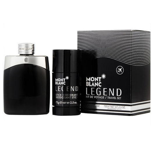 Mont Blanc Legend Eau de Toilette 2PCS Gift Set For Men
