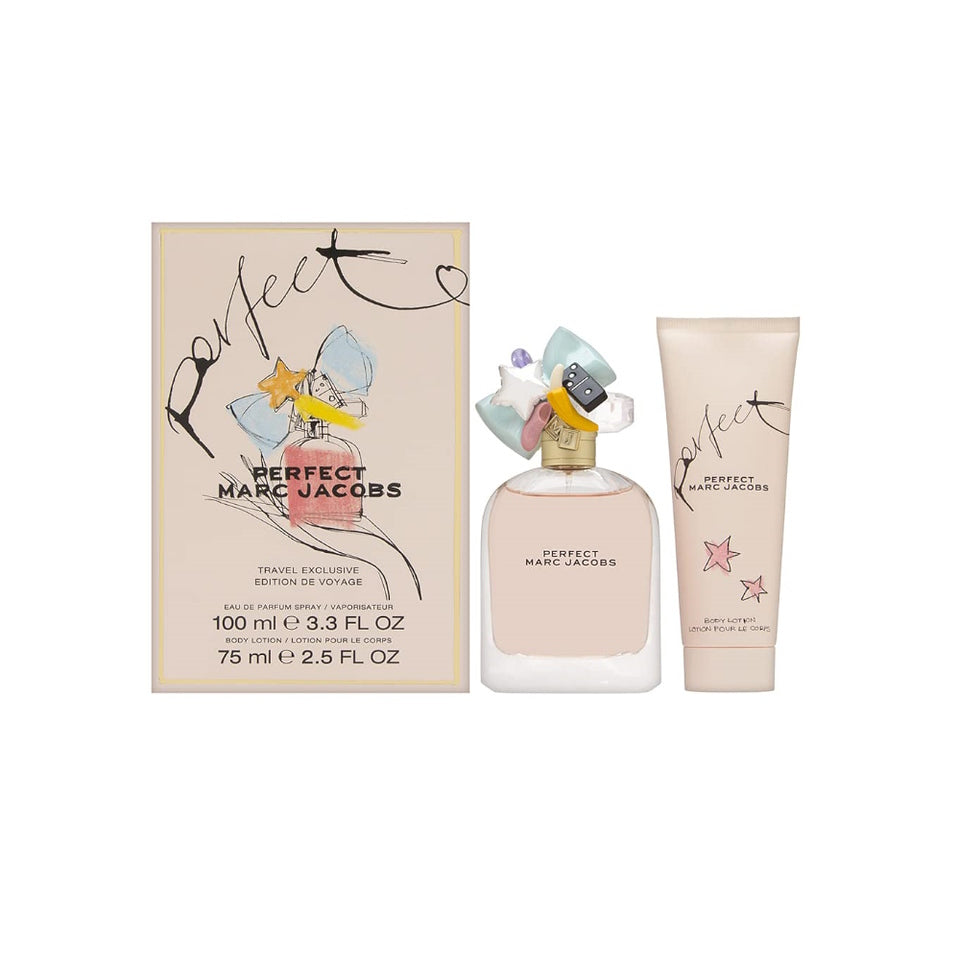 MARC JACOBS PERFECT by Marc Jacobs EAU DE PARFUM SPRAY 3.4 OZ & BODY LOTION 2.5 OZ