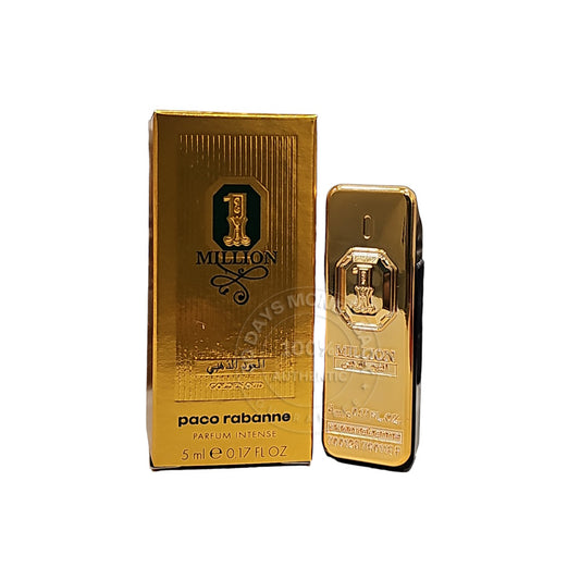 1 Million Golden Oud Parfum Intense by Paco Rabanne 0.17 oz / 5 ml