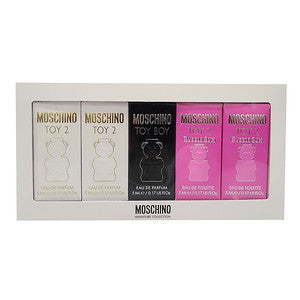 Moschino Toy Miniature Collction 5 Pcs Unisex Splash Gift Set