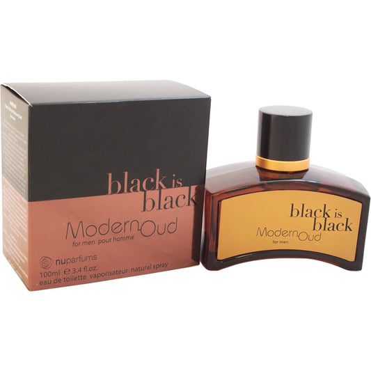 Black Is Black Modern Oud By Nuparfums 3.4 oz / 100 ml Spray