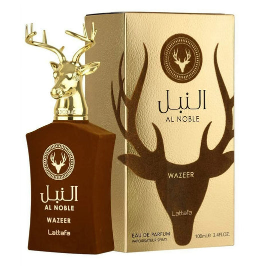 Al Noble Wazeer by Lattafa 3.4 / 100 ml EDP Spray (Unisex)