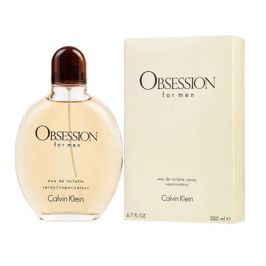 Calvin Klein Obsession Eau de Toilette 6.7 oz / 200 ml Spray For Men