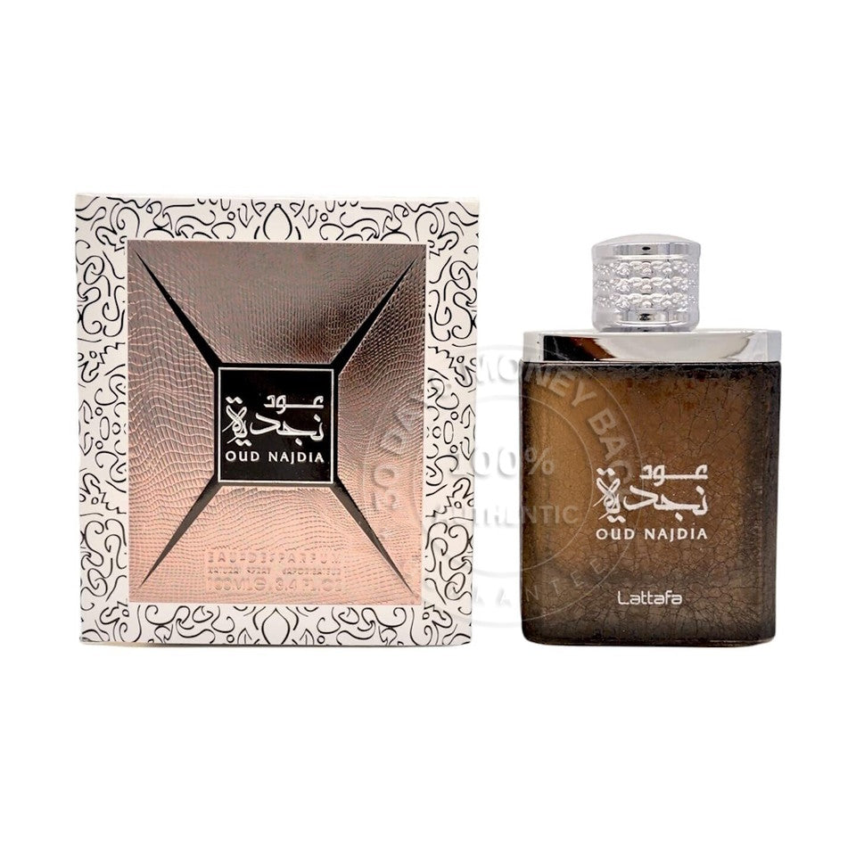 Oud Najdia by Lattafa Eau De Parfum 3.4 oz / 100 ml Unisex Spray