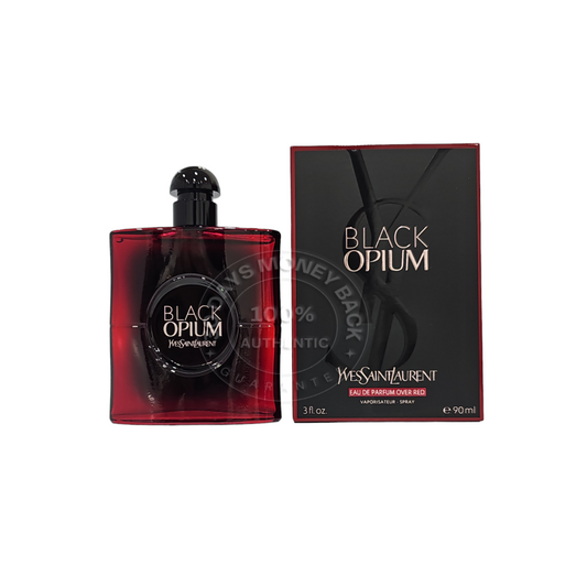 YSL Black Opium Over Red EDP 3.0 oz Women's Spray (DAMAGED BOX)