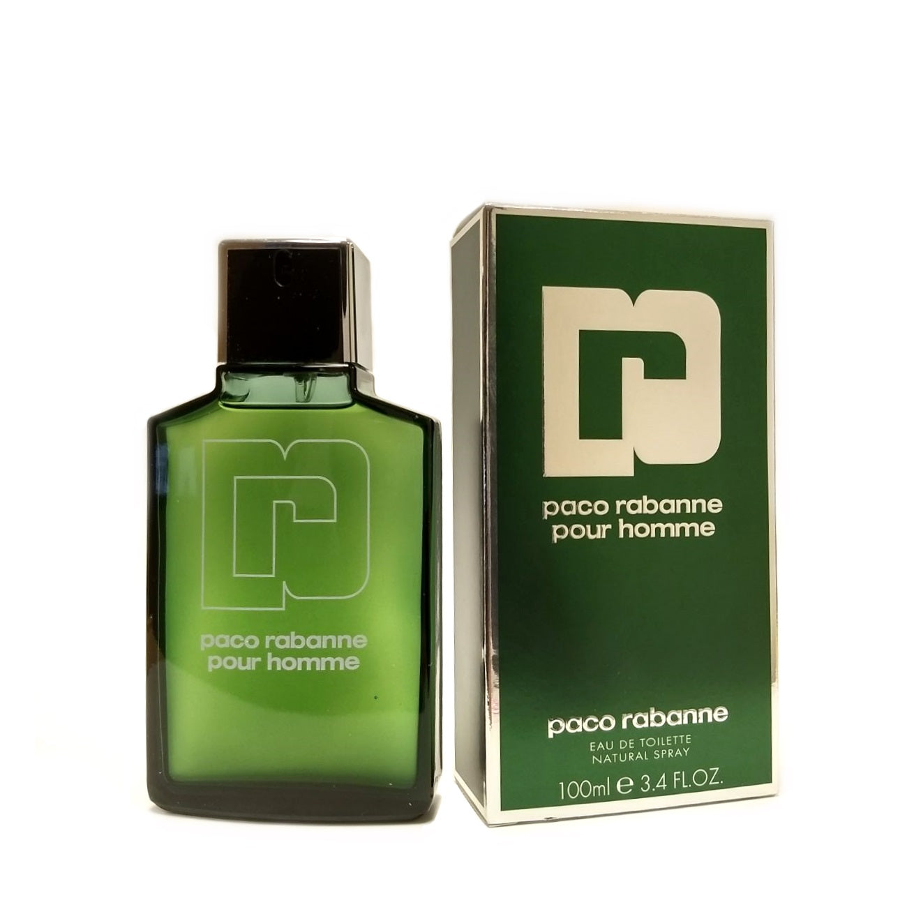 Paco Rabanne Pour Homme Eau de Toilette 3.4 oz New in Box