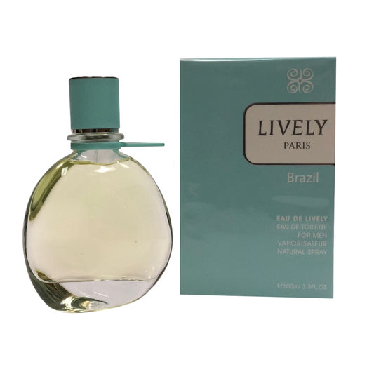 Brazil By Parfums Lively Eau De Toilette 3.4 oz / 100 ml For Men