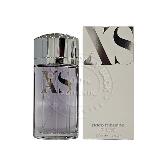 Paco Rabanne XS Eau De Toilette 3.4 oz / 100 ml Men Spray [Not Sealed]