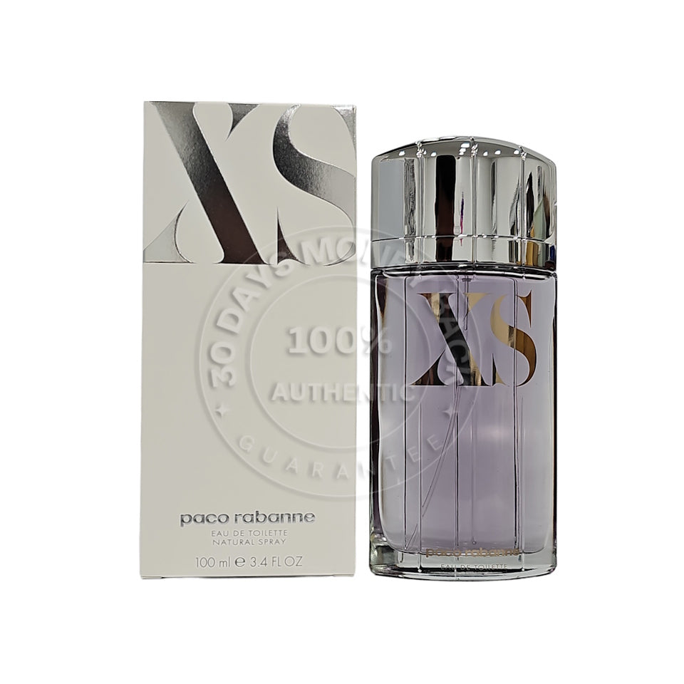 Paco Rabanne XS Eau De Toilette 3.4 oz / 100 ml Men Spray [Not Sealed]