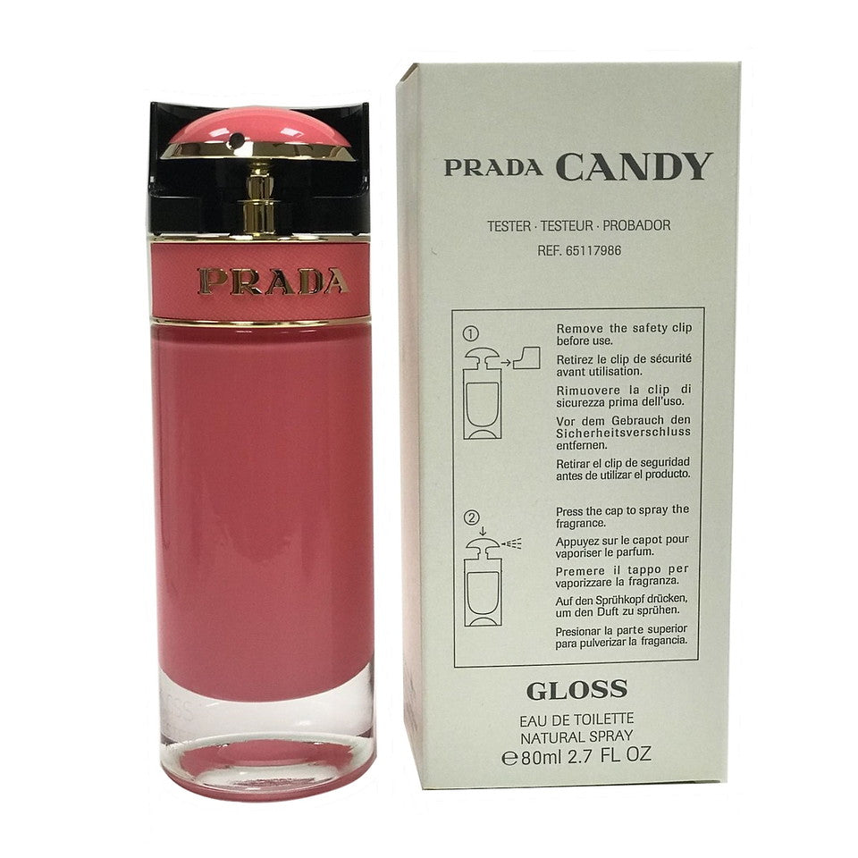 Prada Candy Gloss 2.7 oz / 80 ml Eau De Toilette Spray For Women (As Shown)