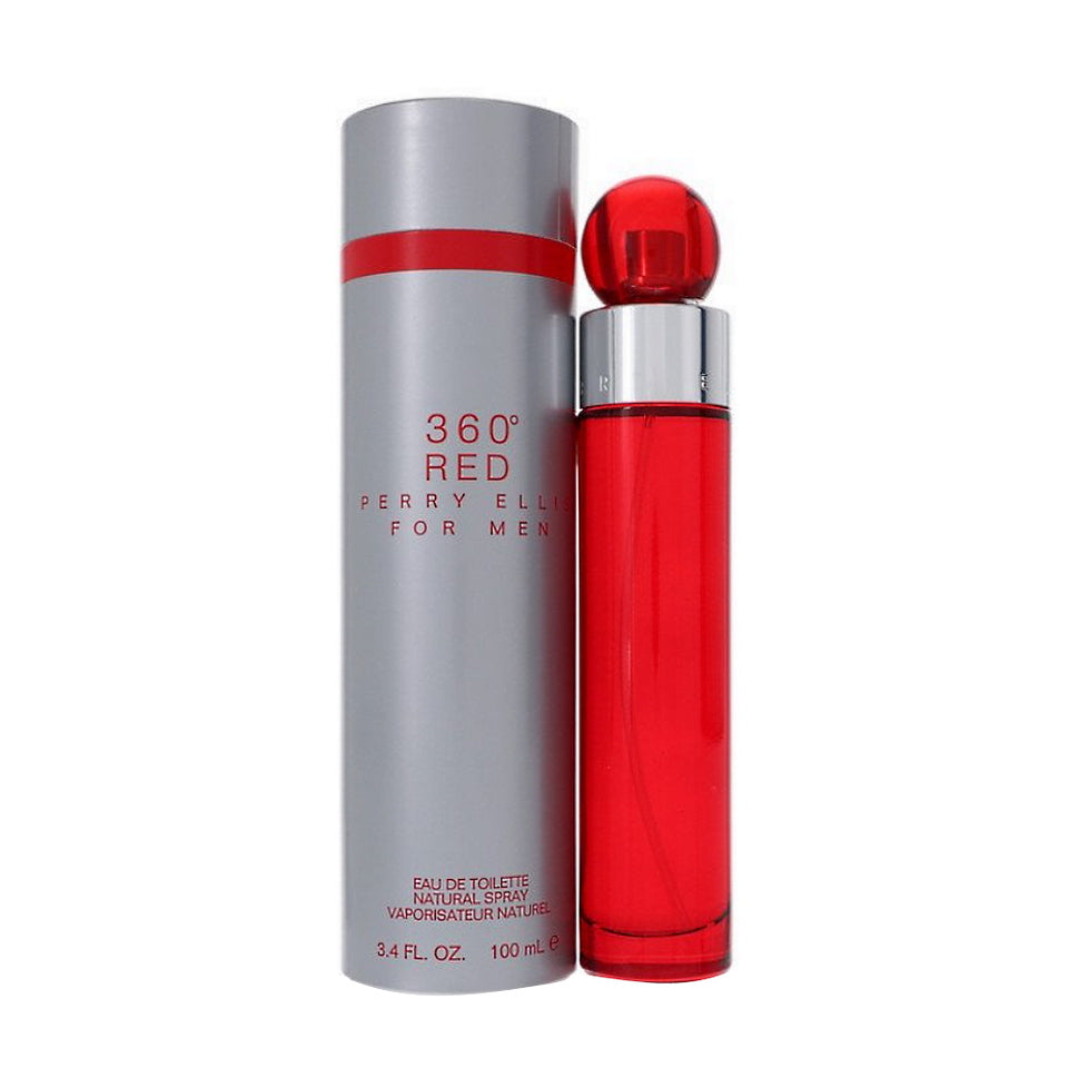 Perry Ellis 360 Red Eau de Toilette 3.4 oz / 100 ml Spray For Men