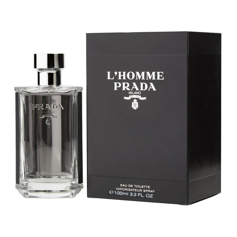 Prada L'Homme by Prada 3.3 oz / 100 ml Eau de Toilette Spray for Men