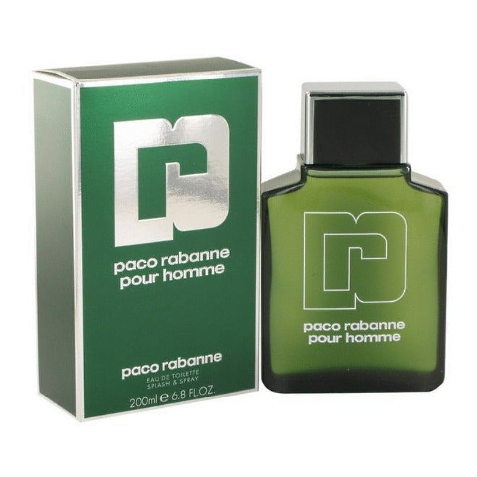 Paco Rabanne Pour Homme 6.7 oz / 200 ml Eau de Toilette Spray For Men