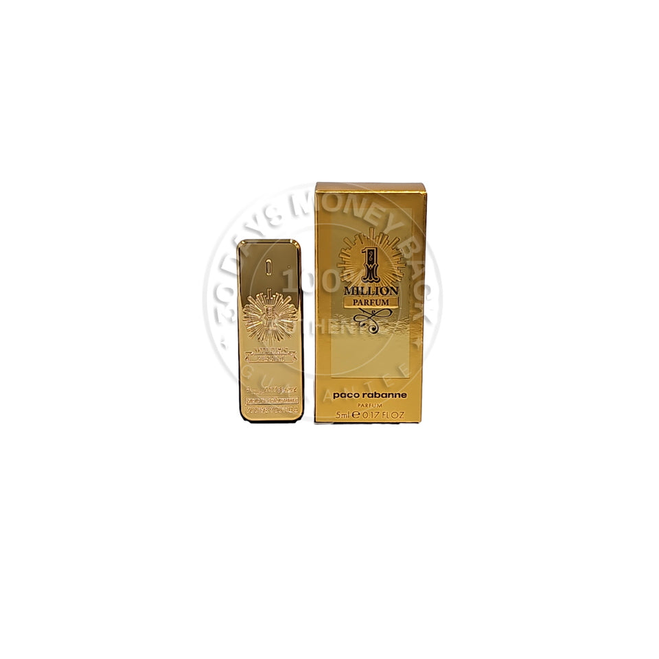 Paco Rabanne 1 Million Parfum 0.17 oz / 5 ml Mini Splash For Men