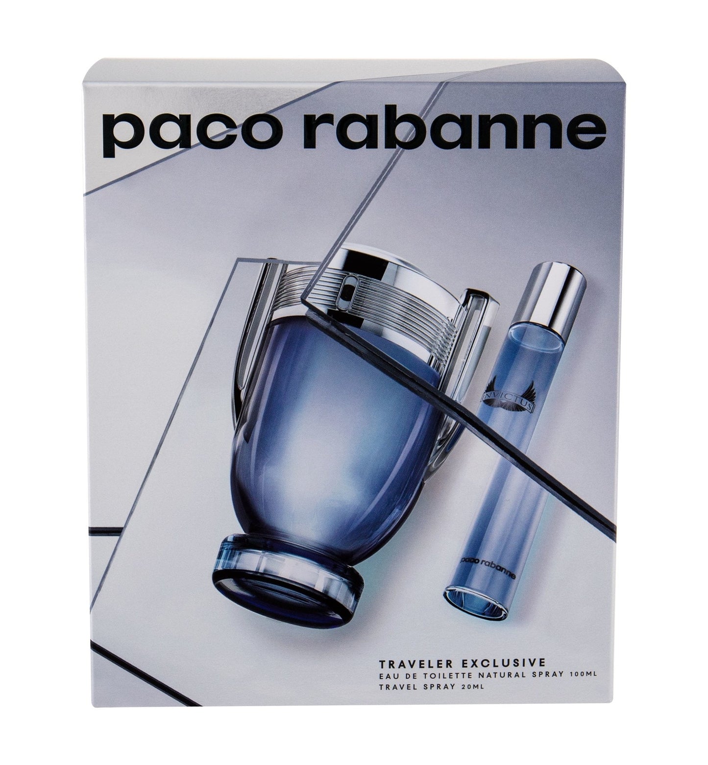 Paco Rabanne Invictus Eau de Toilette 2 Piece Gift Set for Men