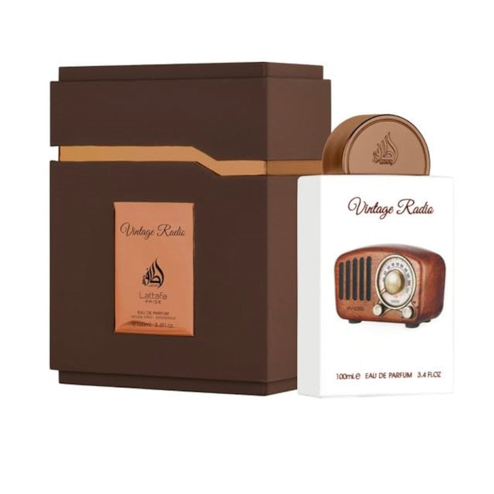 Lattafa Pride Vintage Radio EDP 3.4 oz / 100 ml Unisex Spray New In Box