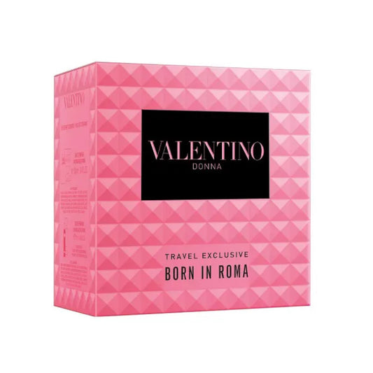Valentino Donna Born In Roma Travel Exclusive EDP 2 PC Set Women's Spray