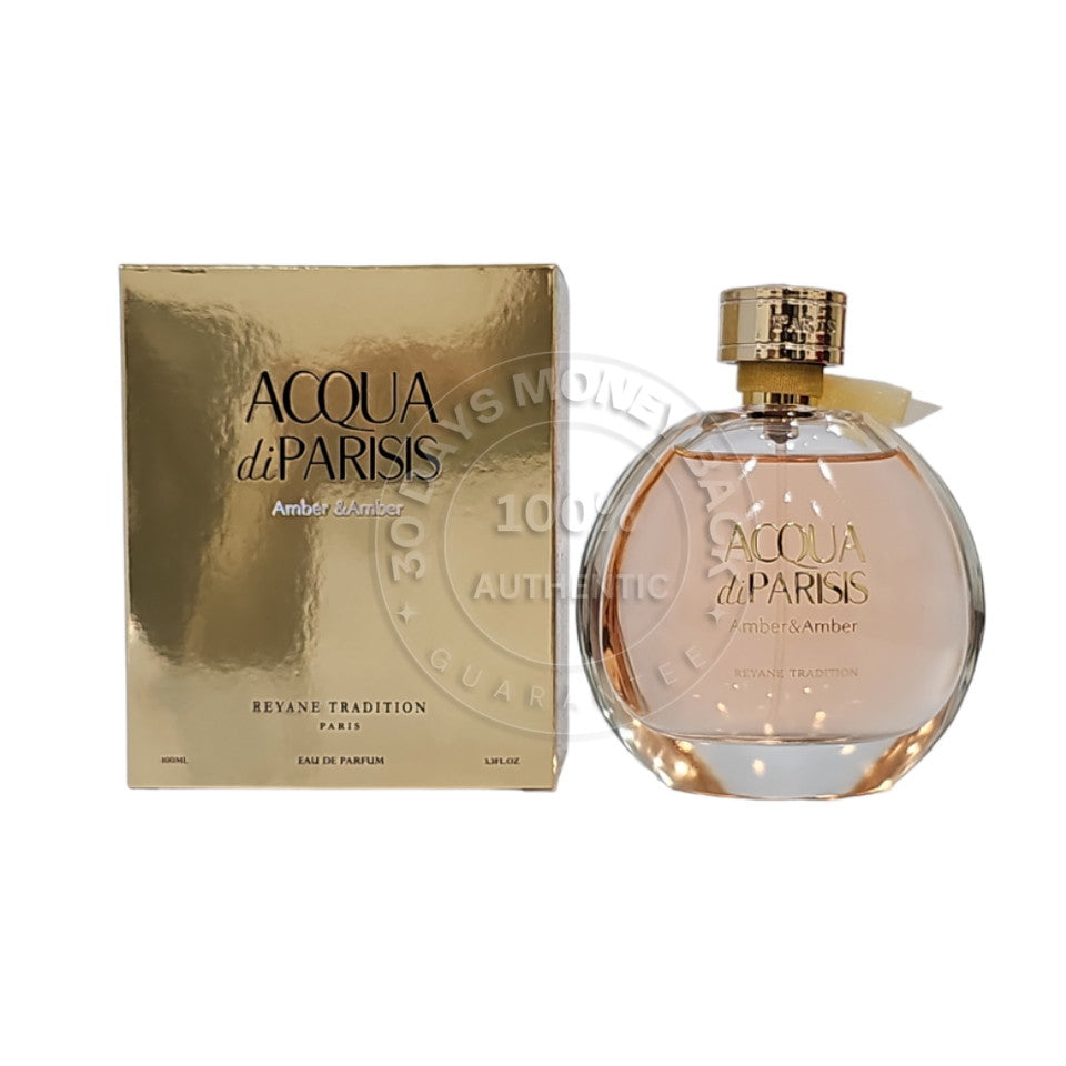 Reyane Tradition Acqua Di Parisis Amber & Amber Women EDP Spray 3.3 oz / 100 ml