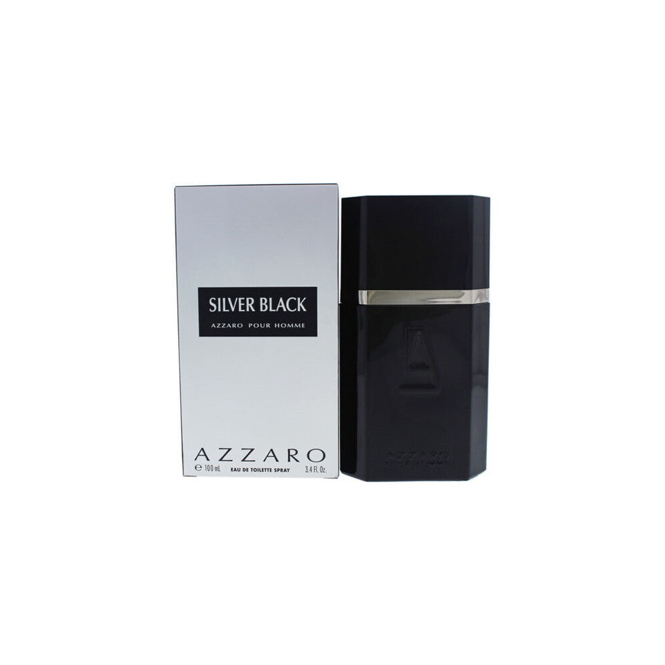 Silver Black By Azzaro For Men 3.38 oz/ 100 ml Eau De Toilette Spray